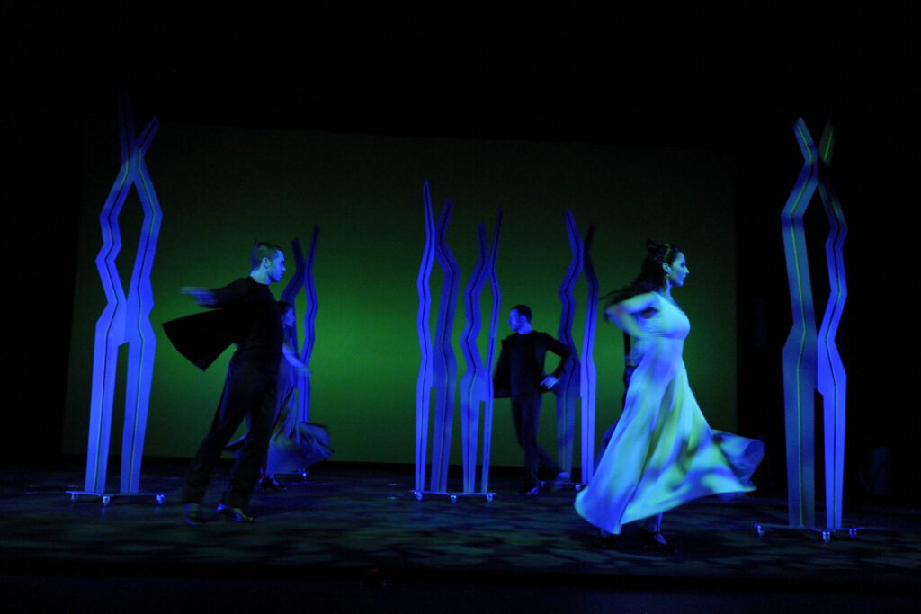 Flamencos en route florescencia 01 Jardin Oscuro ASP7250