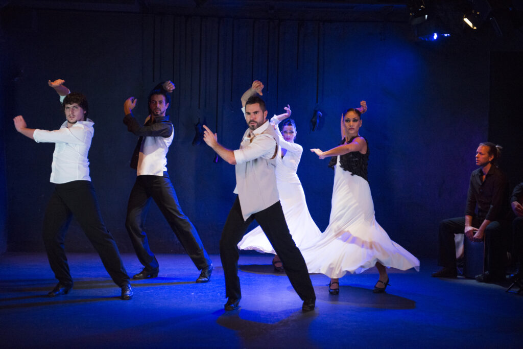 Paso por paso, Flamencos en route